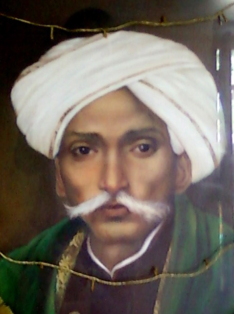 Portrait of the Telugu writer Gurajada Apparao