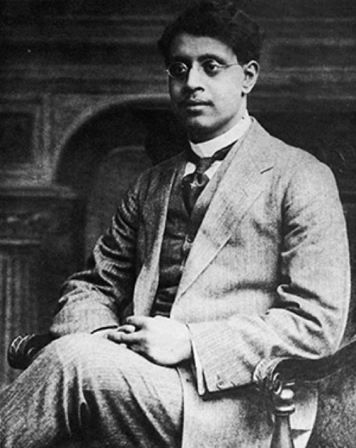 Portrait of the Bengali writer Sukumar Ray
